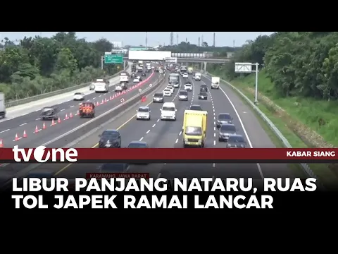 Arus Lalu Lintas di Bandung Ramai Dipadati Wisatawan