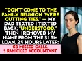 Download Lagu My Dad Sent A Letter: ‘Don’t Try Coming To The Family Reunion.’ I Just Texted Back: ‘Understood.’