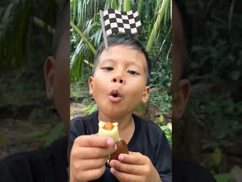 MAKAN SESUAI WARNA BENDERA DIATAS #shorts
