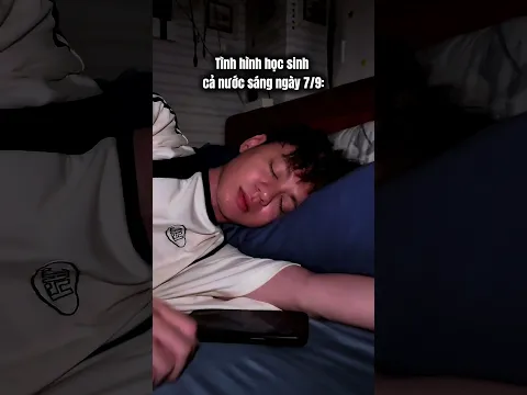 Tình hình học sinh cả nước sáng ngày 07/ 9