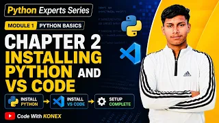 Chapter 2 Installing Python and VS Code Python Experts Series Tutorials for beginners