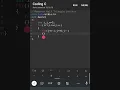 C program Reverse Half Triangle Pattern coding c C language