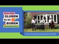 Download Lagu Gluren bij de Buren 2025 met het trio The Blue Suspenders