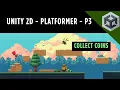 How to make a 2d platformer in unity - Part 3 Coin Pickup UI Counter