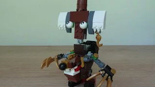 LEGO MIXELS PYRRATZ MAX Instructions Mixels Series 8 Sharx Skulzy Lewt