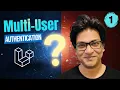 Laravel 12 Multi Authentication Step By Step Role-Based Login Admin User More Part 1