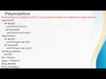 Python OOPs concept polymorphism Encapsulation part4