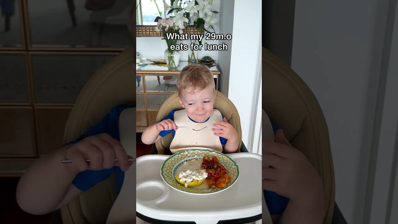 My toddler’s lunch