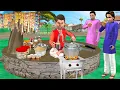 Download Lagu Pressure Cooker Chai Wala Steam Tea Famous Chai Street Food Hindi Kahani Moral Stories Comedy Video