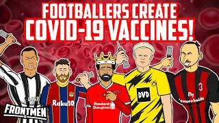  footballers create vaccines feat ronaldo neymar messi zlatan more frontmen season 2 3 