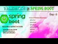 Spring Boot Day-5 Telugu Validation