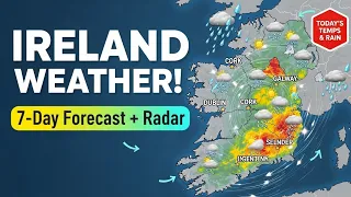 Ireland Weather Dublin Cork Galway More - Today s Temps Rain Radar 7-Day Outlook