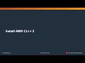 Install AWS CLI n CONFIGURE USING ACCESS KEY