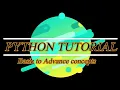 Python Tutorial for beginners Python List Methods