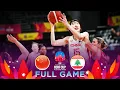 China v Lebanon Full Basketball Game FIBA Women s Asia Cup 2023 - Division A