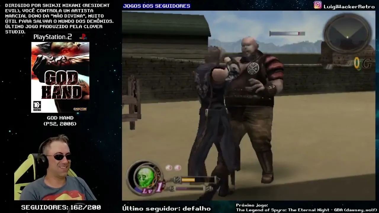 God Hand (PS2) - 1° Dia (Jogos dos Seguidores)