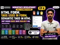 HTML Forms Semantic Tags Explained MERN Stack Development Subhrajit Sir EP 4 Odia