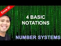 Part 1 Number Systems - 4 Basic Notations Binary Hexadecimal Decimal Octal Notation TAGALOG