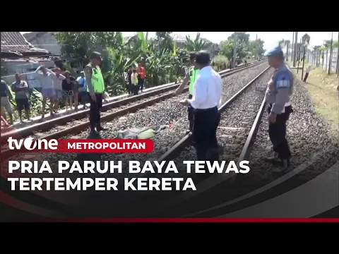 Jasad Tergeletak di Dekat Rel, Pria Tewas Diduga Tertemper KRL