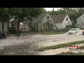 Heavy rain floods streets in Sioux Falls Thursday morning