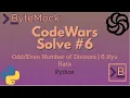 Number of Divisors CodeWars Solve