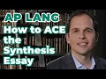 AP English Language Rubric Walkthrough How to ACE the Synthesis Essay