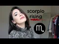 Rising Signs SCORPIO