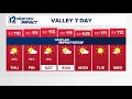 Evening weather forecast for Wednesday Aug 19 2026