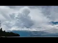 Lake Tahoe Thunderhead Cloud Lapse from Sugar Pine Point 9-18-23