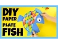 How to Make a Paper Plate Fish - fish craft ideas