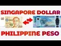 Singapore Dollar To Philippine Peso Exchange Rate Today SGD To PHP