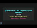 Batch vs Streaming Unlocking Real-time Historical Data