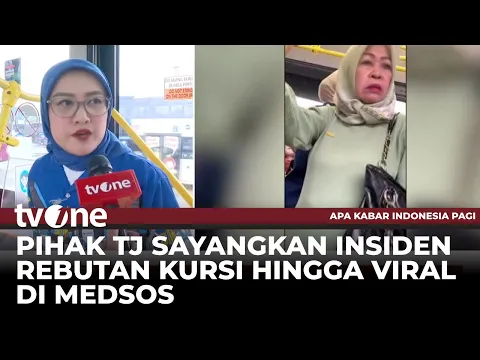 Viral Video Ngamuk Rebutan Kursi, Pihak Transjakarta Buka Suara