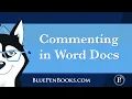 How to Use Comments in Microsoft Word