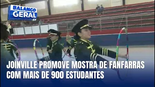 Mostra de fanfarras reúne 900 alunos da rede municipal de Joinville