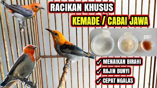 a mix for kemade javanese chili to make it quickly ngalas and gacor 