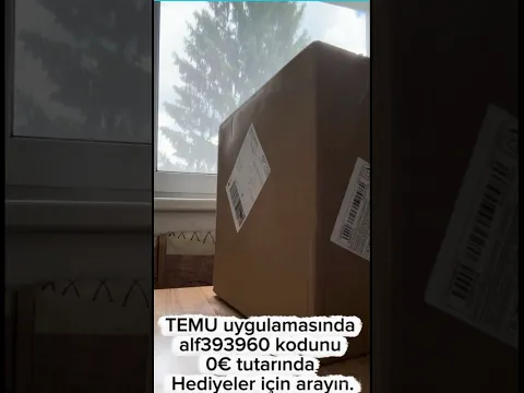 #ad Temu'da alf393960 kodunu arat, 0€ hediyeni kap!  #temu #temuhaul #temufinds @temu
