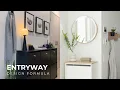 Foolproof Formula To Create A Functional Beautiful Entryway 5 Popular Combos