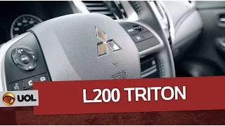 Andamos na nova Mitsubishi L200 Triton que surpreende no conforto