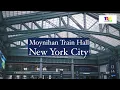 Brand-new Moynihan Train Hall at Penn Station in New York City