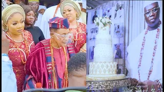 alaafin of oyo and his two wives stepped out into their expensive rides at gani adams birthday 