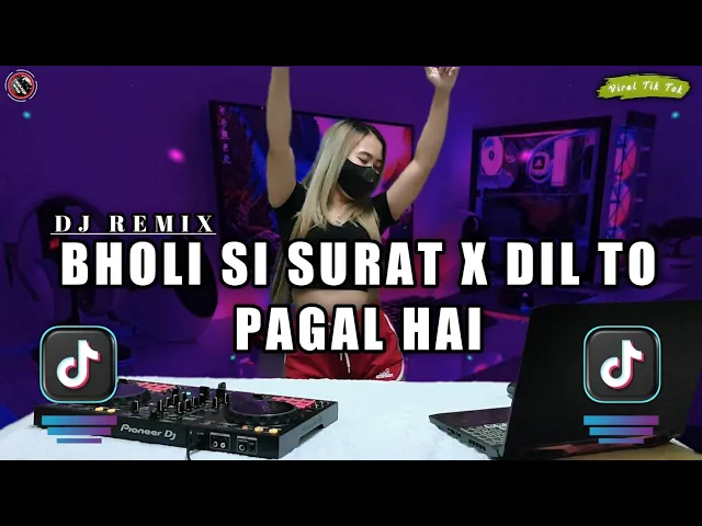 Download MP3 DJ INDIA BHOLI SI SURAT X DIL TO PAGAL HAI JEDAG JEDUG REMIX FULL BASS