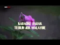 TEBILIN JOK MALAYSIE KARAOKE ( DONGAK JELO)KAROKE @FERRY LEBET