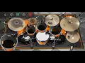 Lagu Radja yakin real drum cover