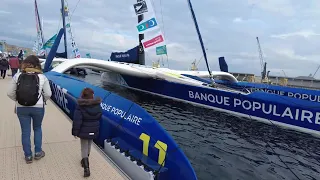 Route du Rhum Dockwalk Part 2. The Fabulous ULTIMs, Dockside music and General Fleet
