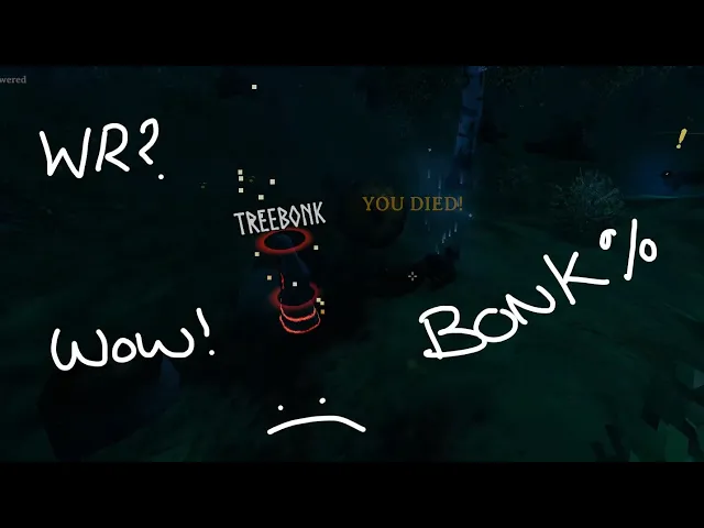 VALHEIM DEATH BY TREE SPEEDRUN