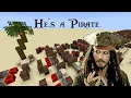 Download Lagu He's a Pirate (Pirates of the Caribbean) - Minecraft Note Blocks