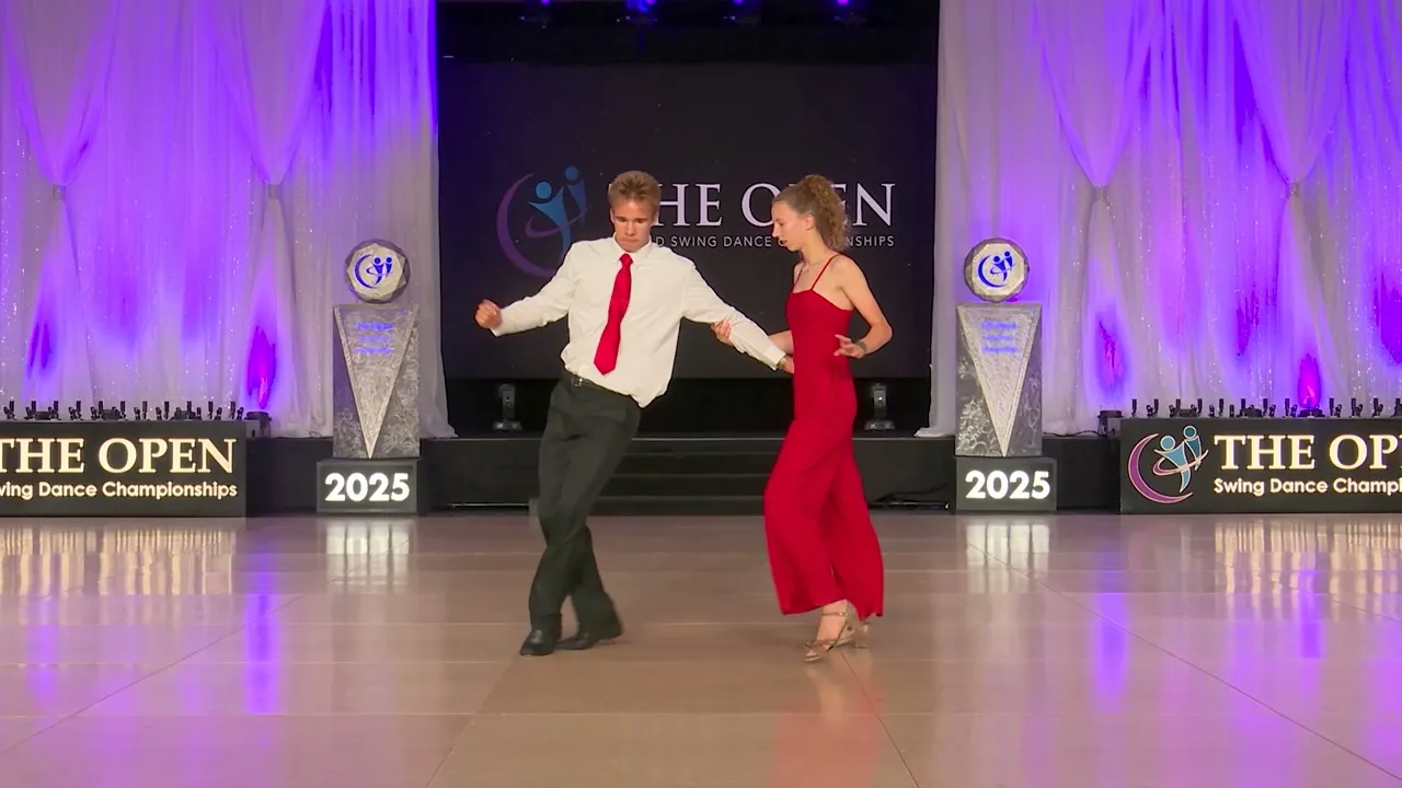 William Benoit and Abrielle Benoit - Strictly Shag - Juniors Finalist - The Open 2025