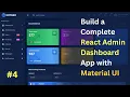 Build a Complete React Admin Dashboard App React Material UI Bootstrap 4 Light Dark Mode