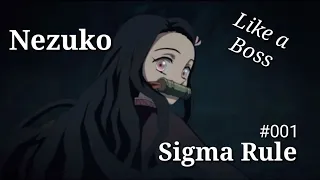 Anime Sigma Rule But It s Nezuko